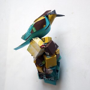 Europese Bijeneter muurvogel uit verpakkingskarton