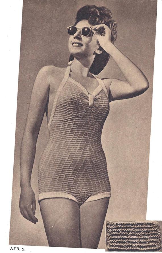 1940's womens bathing suits