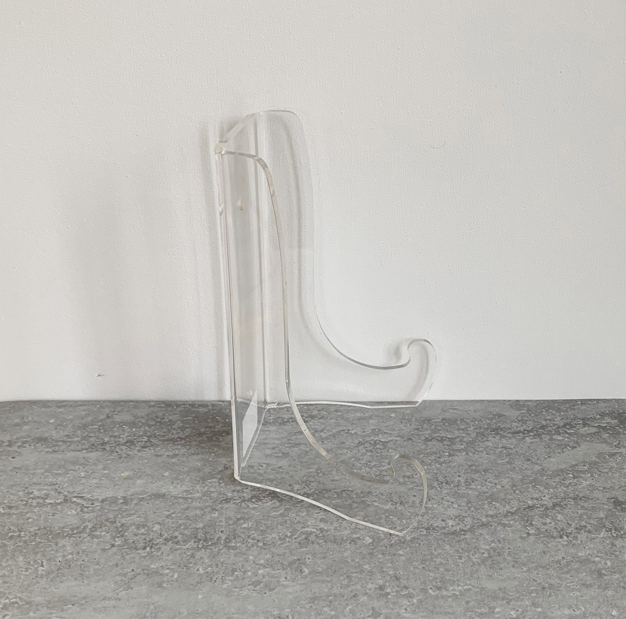 Clear acrylic display stand plate bowl Etsy