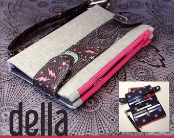 Swoon Patterns: Della Wallet Clutch - PDF Wallet Bag Purse Sewing Pattern