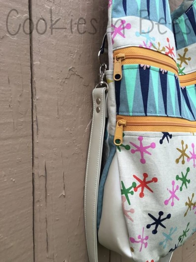 Swoop Bag Pattern Swoon Pattern: Expedition Tote - Downloadable PDF Travel Bag Purse ...