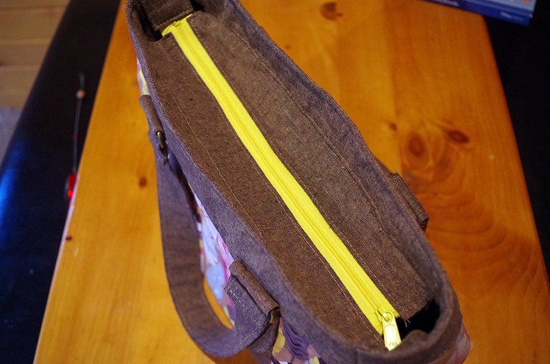 Swoon Patterns: Evelyn Tote & Handbag PDF Tote Bag Purse Sewing Pattern imagem 5