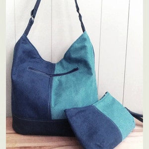 Swoon Patterns: Bonnie Bucket Bag PDF Bag Purse Bucket Bag Sewing Pattern image 3