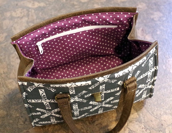 Swoon Patterns Nora Doctor Bag PDF Vintage Purse Doctor Bag Carpet Bag Sewing Pattern Etsy