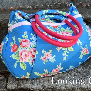 Swoon Patterns: Julie Ring Top Handbag PDF Vintage Bag Purse Handbag Sewing Pattern image 3