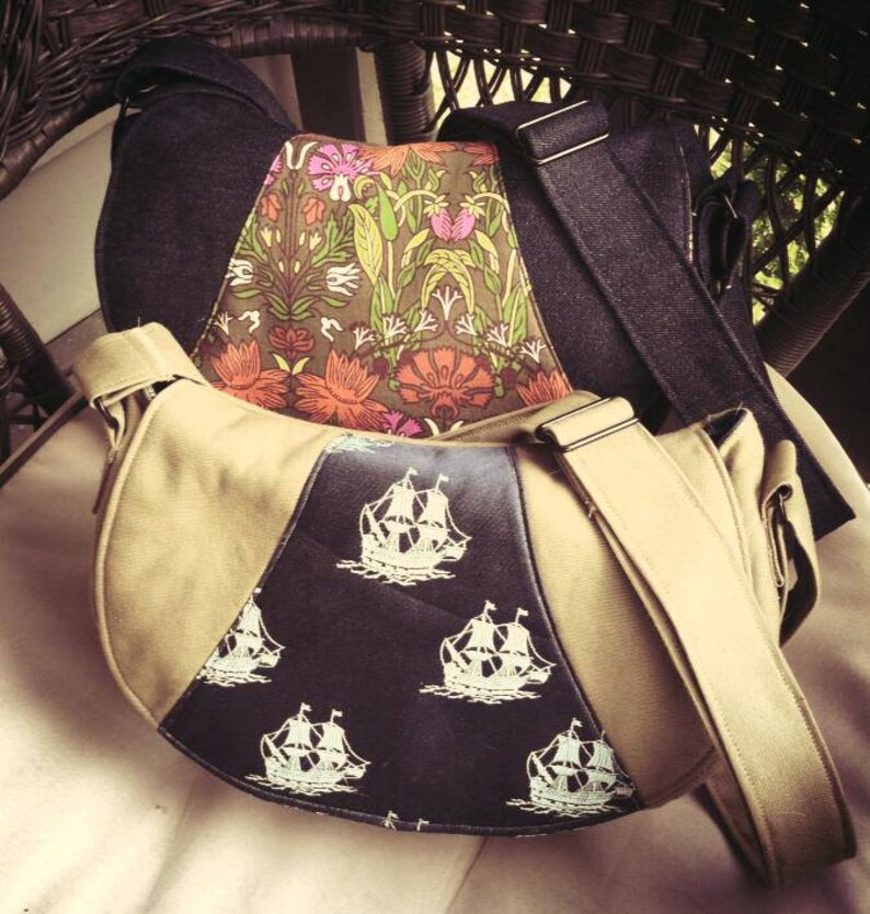 Swoon Patterns: Rosie Crossbody Bag PDF Bag Purse Crossbody | Etsy