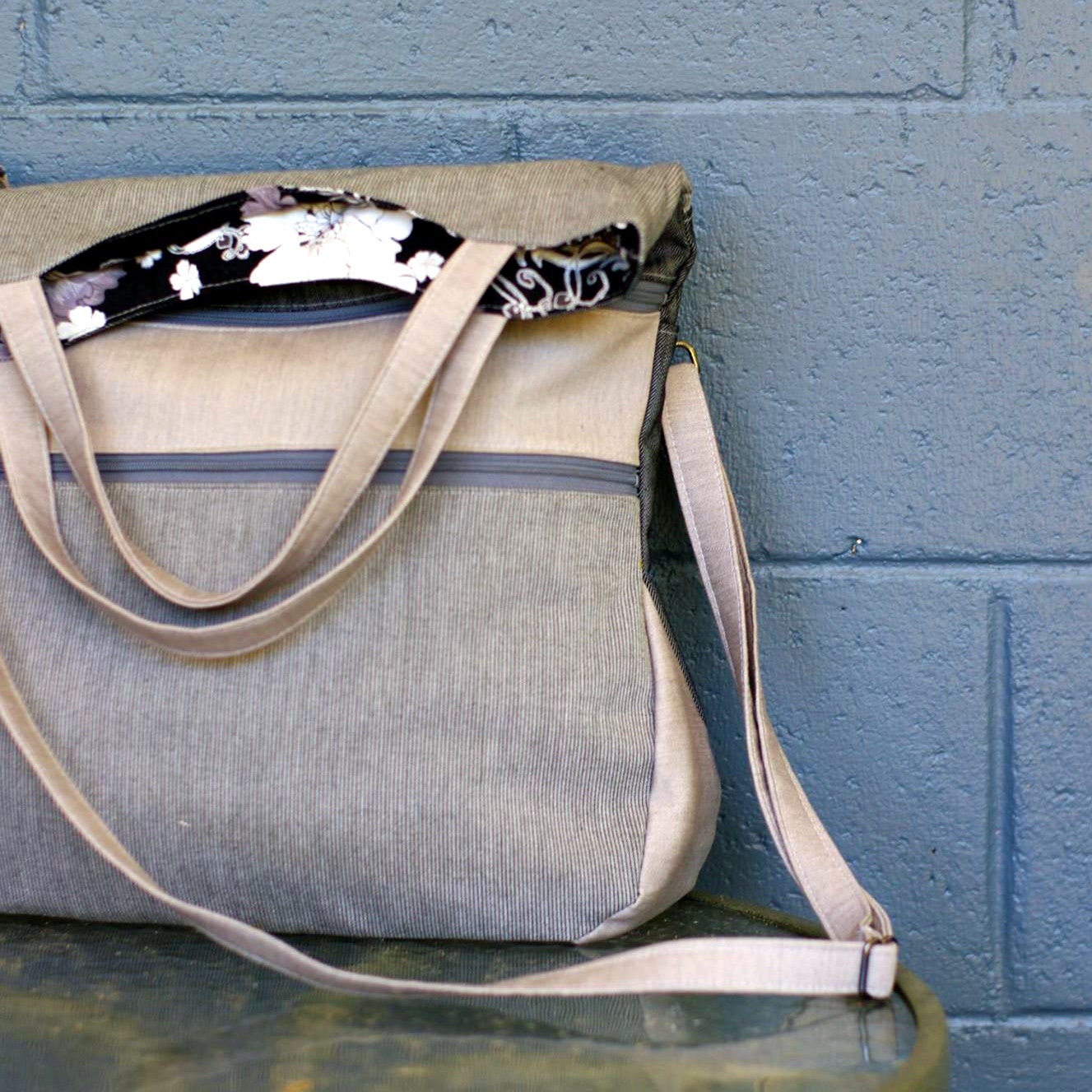 Swoop Bag Pattern Swoon Pattern: Expedition Tote - Downloadable PDF Travel Bag Purse ...