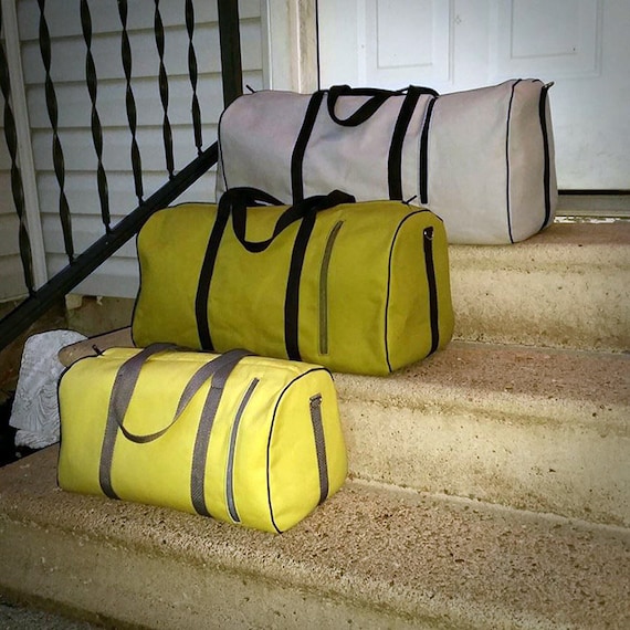 Swoon Patterns Dallas Vintage Duffel PDF Bag Purse Duffle Sewing Pattern Etsy Osterreich