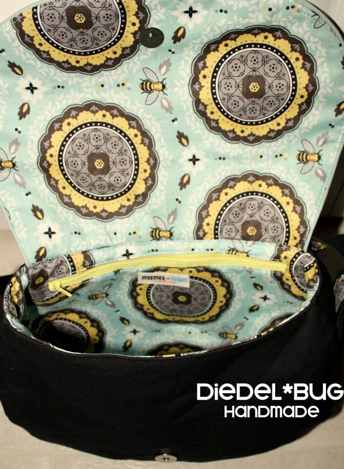 Swoop Bag Pattern Swoon Patterns: Rosie Crossbody Bag - PDF Bag Purse Crossbody Bag ...