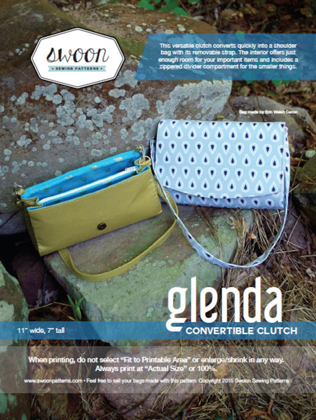 Swoon bag patterns sale