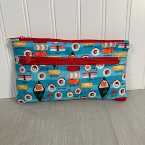 Bolsas con doble cremallera - varios tejidos