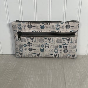 Bolsas con doble cremallera - varios tejidos