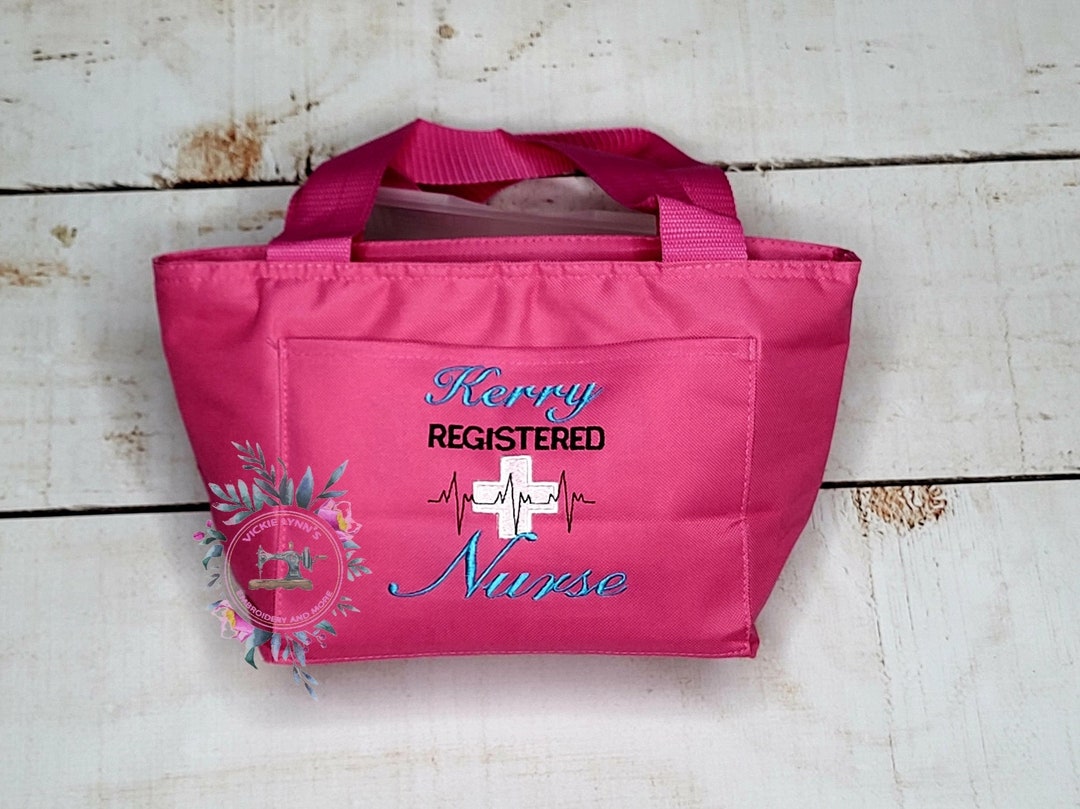 Personalized Insulated Nurse Lunch Bag / Nurse Lunch Bag / Etsy