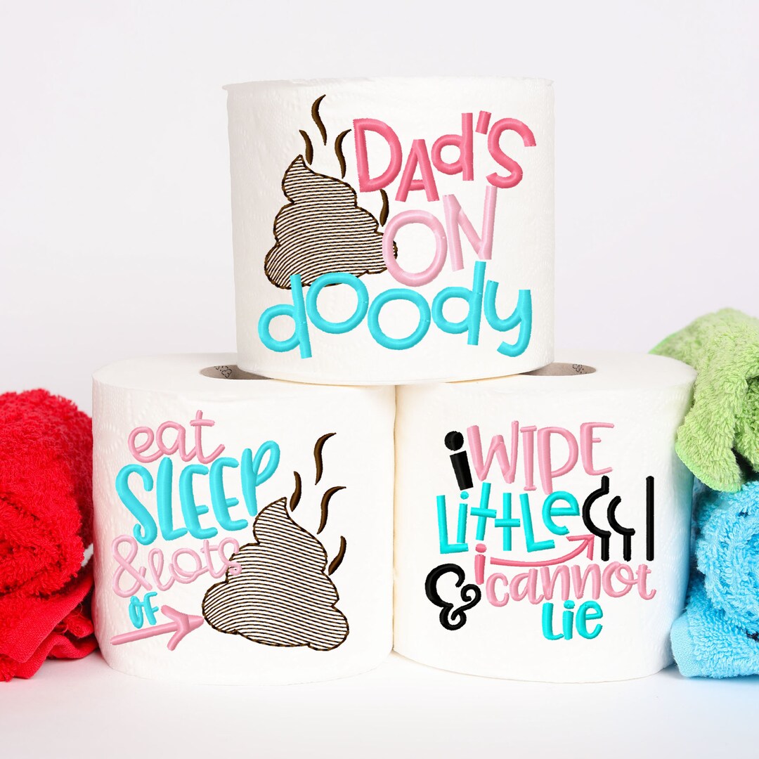 Baby Shower Toilet Paper Gag Gift Baby Shower Party Baby Etsy