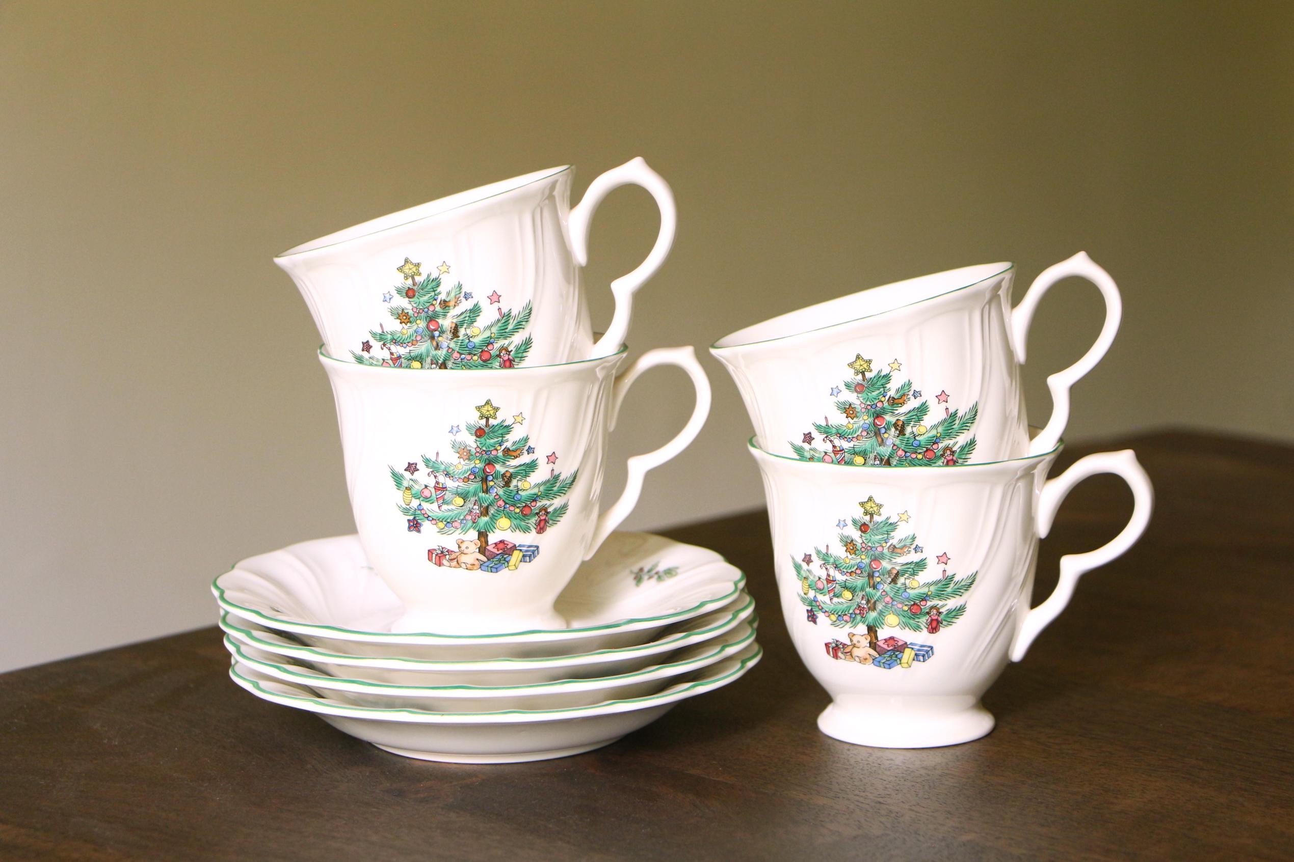 NEW YEAR MEETING プレートセット Vintage Christmas Plates Set Nikko - Etsy