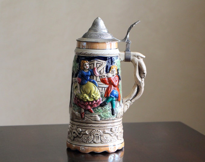 Vintage German Beer Stein Music Box / Man Cave Essential Etsy