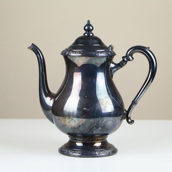 International Silver Company Teapot Etsy