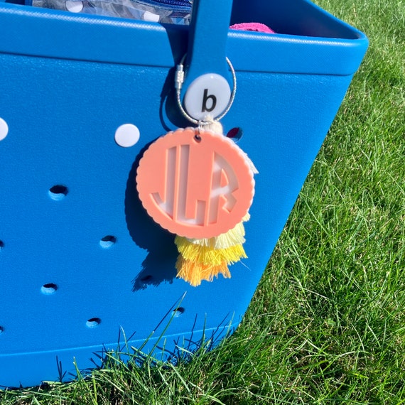 Personalized store bag charm