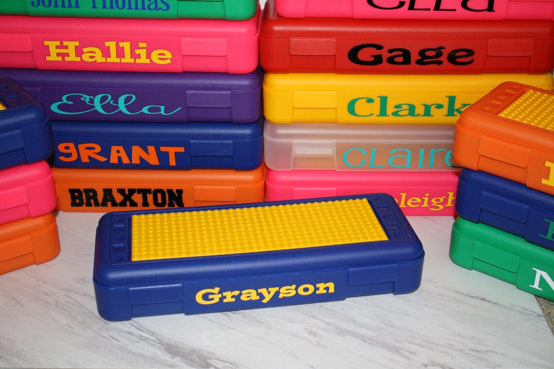 personalized lego storage box