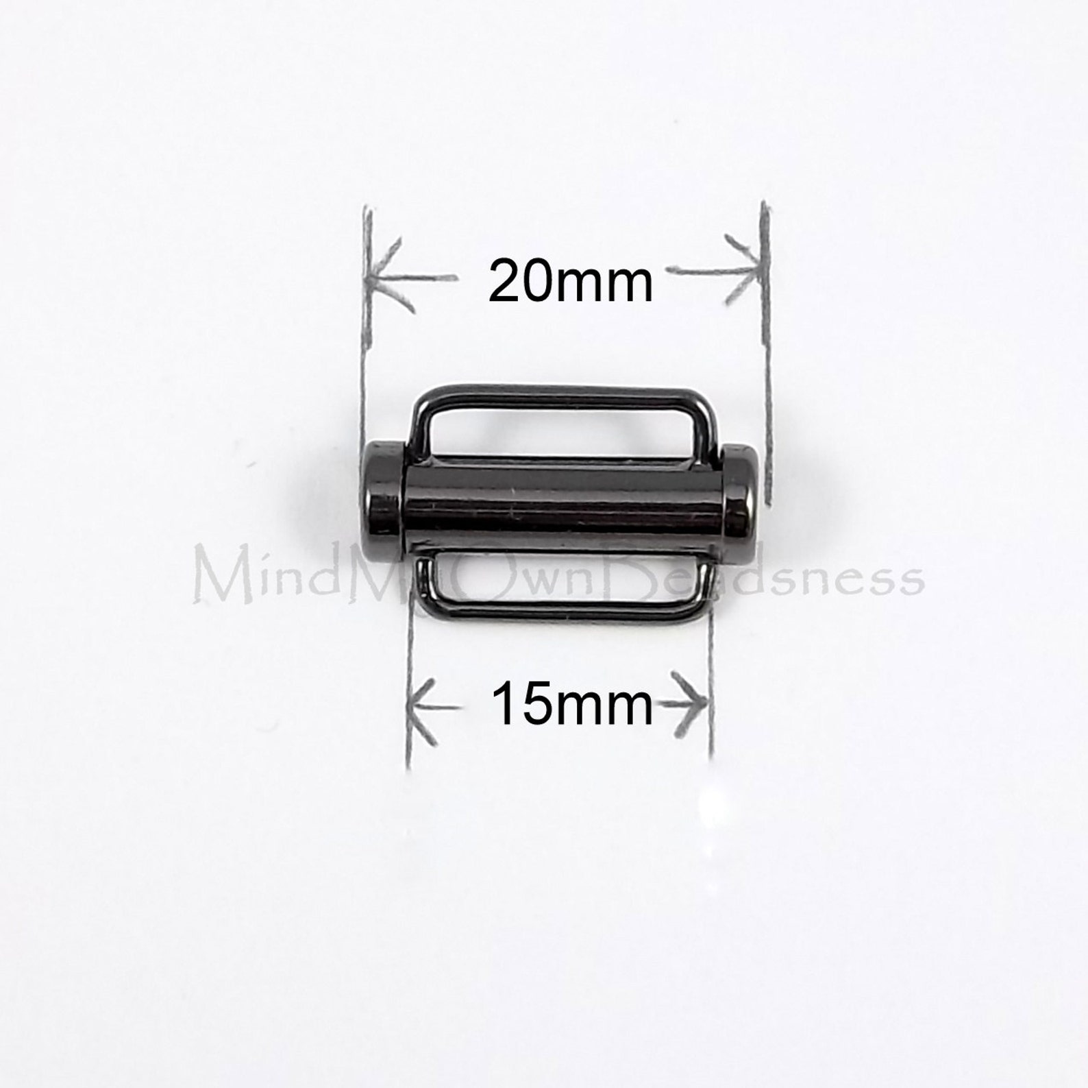 Clasp Slide Lock Tube Clasp With Bar 20mm X 1pc Etsy