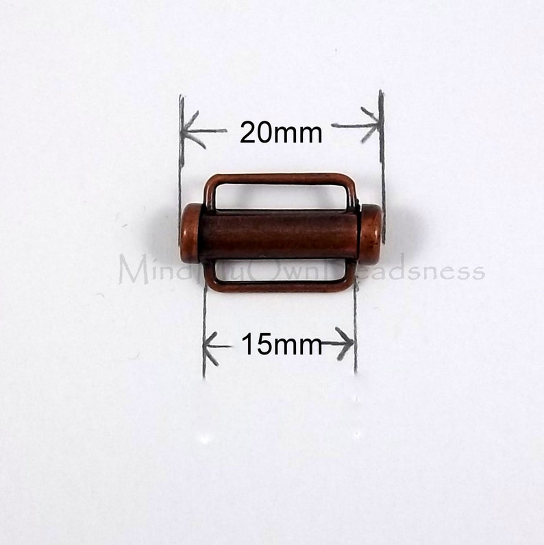 Clasp Slide Lock Tube Clasp With Bar 20mm X 1pc Etsy