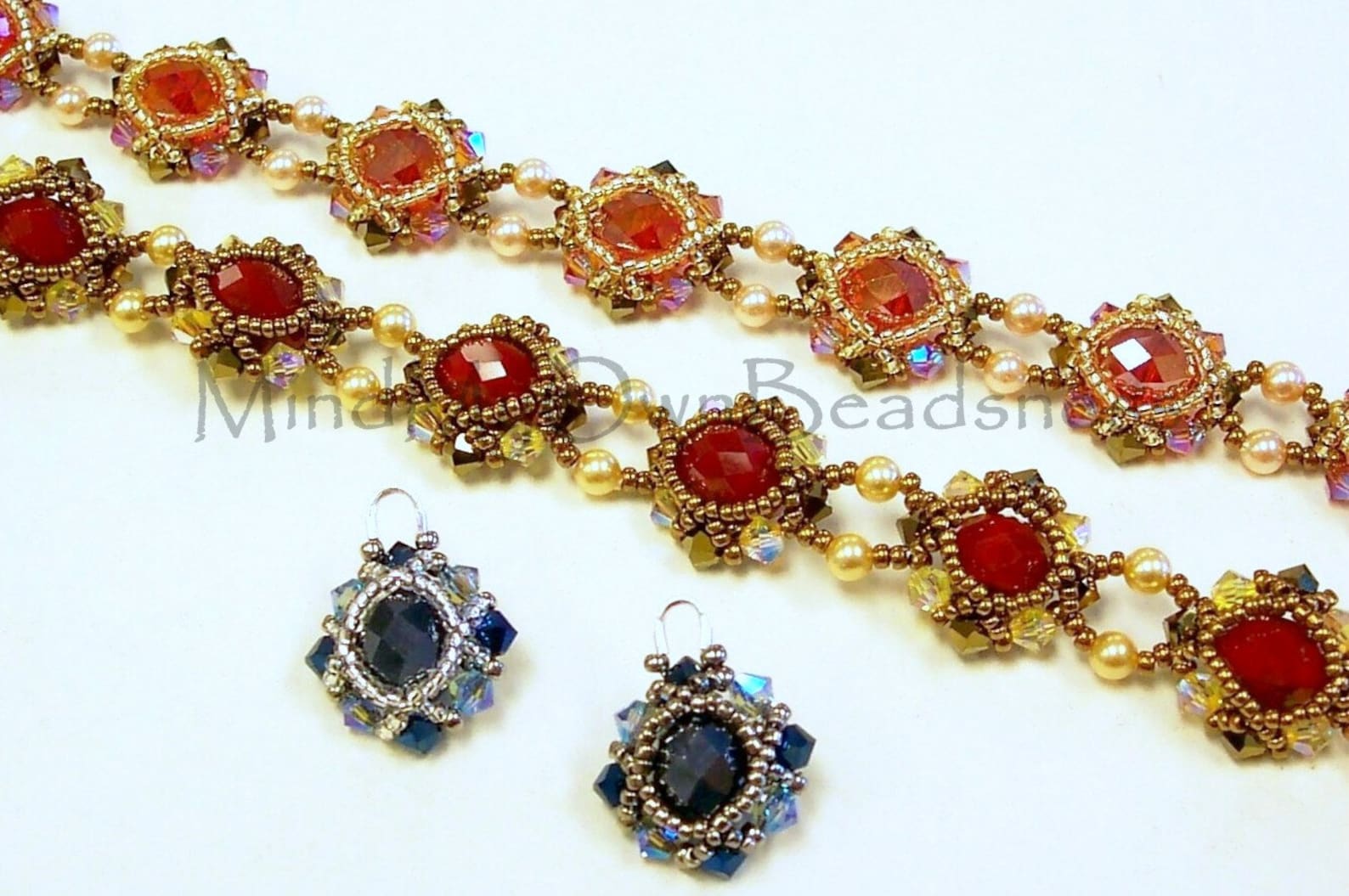 Beading Pattern VICTORIA'S CROWN Instruction of a Etsy