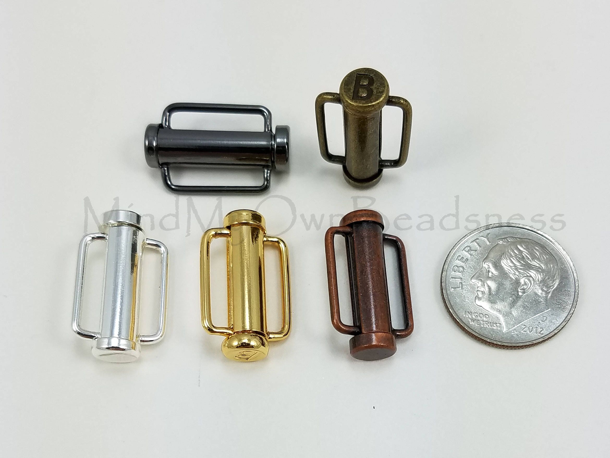 Clasp Slide Lock Tube Clasp With Bar 20mm X 1pc Etsy