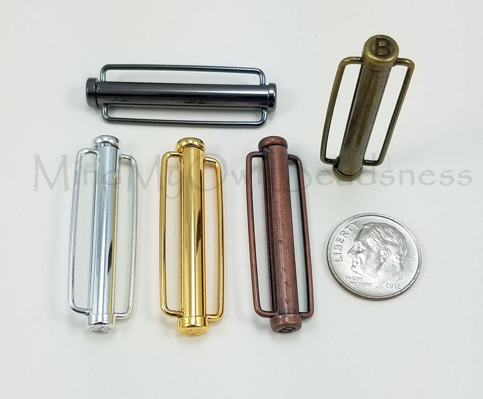 Clasp Slide Lock Tube Clasp With Bar 40mm X 1pc Etsy