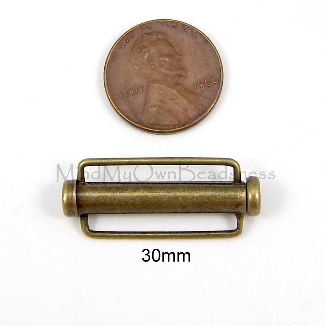 Clasp Slide Lock Tube Clasp With Bar 30mm X 1pc Etsy