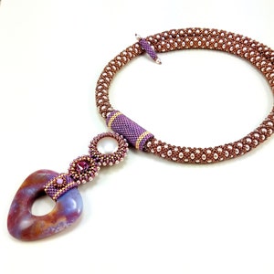 Patron PDF - collier de perles de jas - téléchargement immédiat du tutoriel de perles