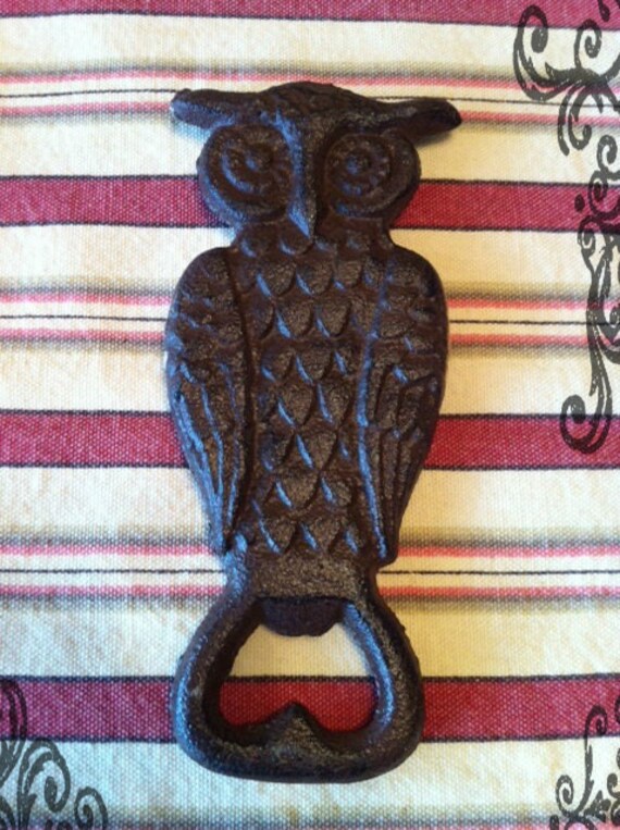 Items similar to Owl Bottle Opener on Etsy