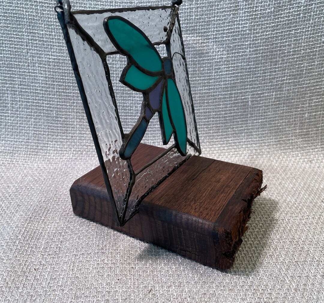 Live Edge Art Stand Wood Art Display Wide Slot Art Display Etsy