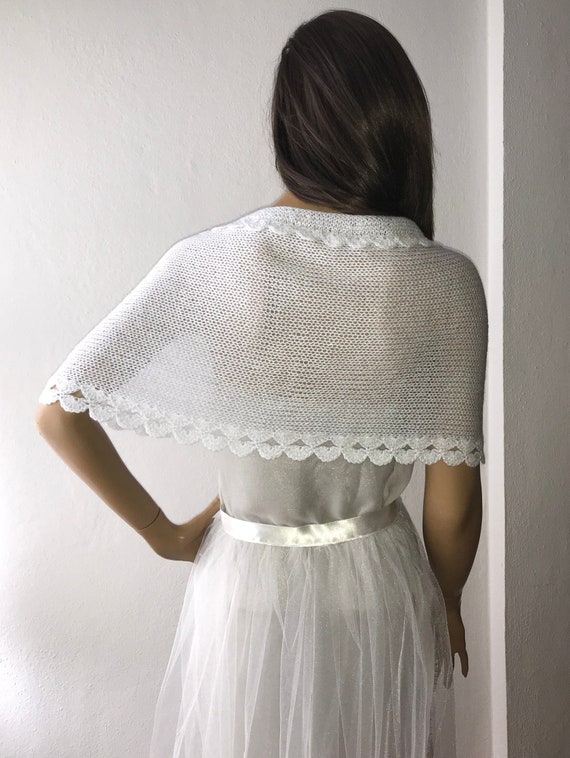 sheer shawl for wedding