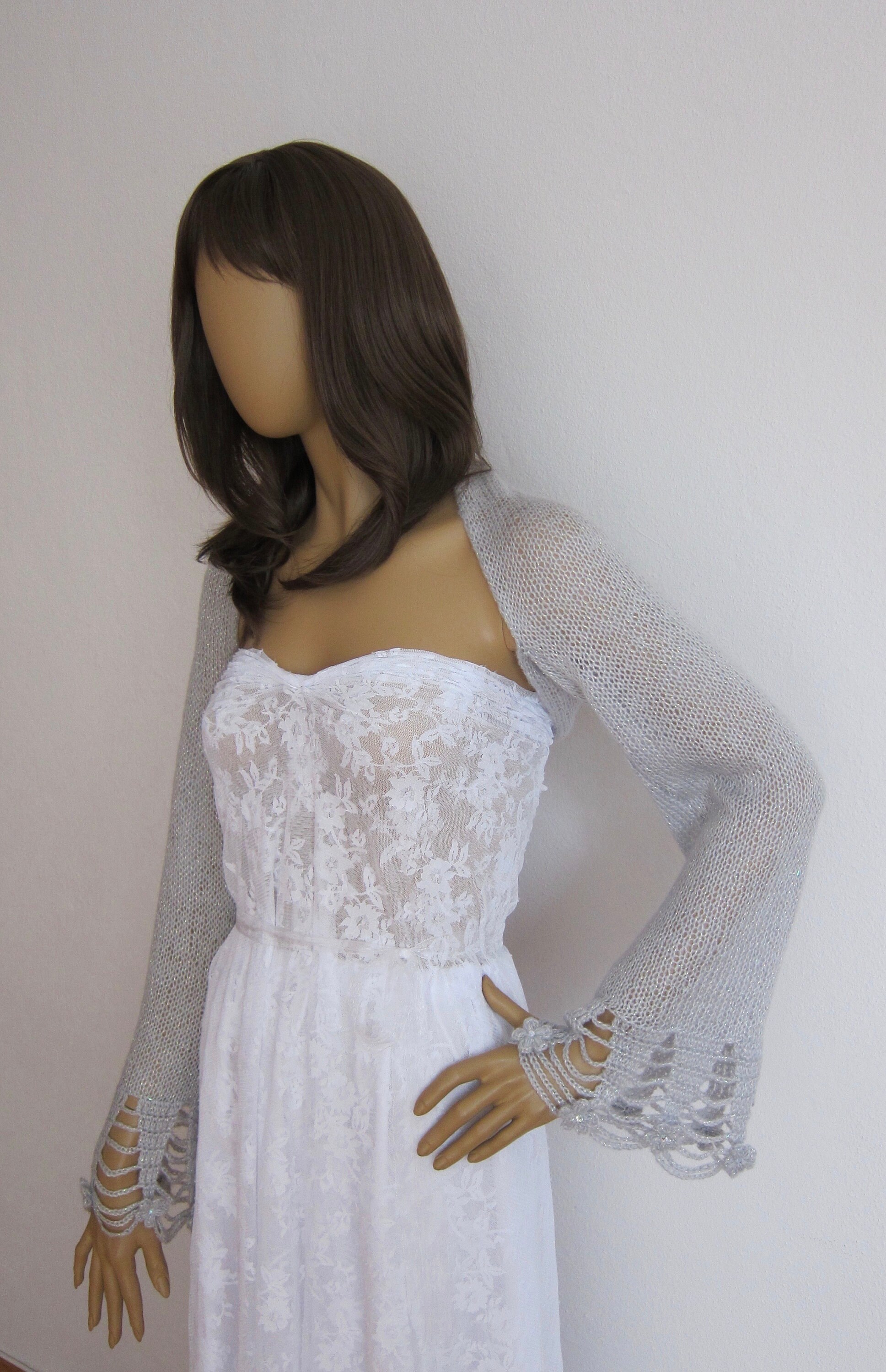 silver shrug wedding