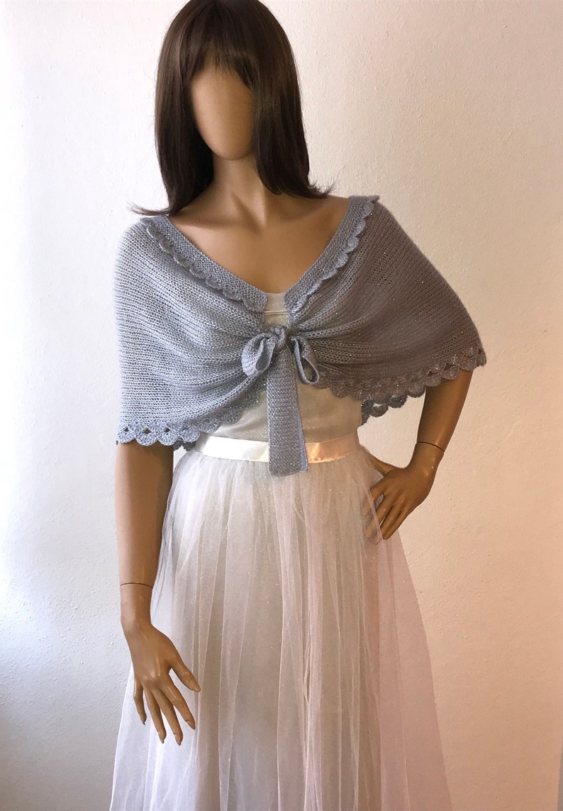 shawl with evening dress