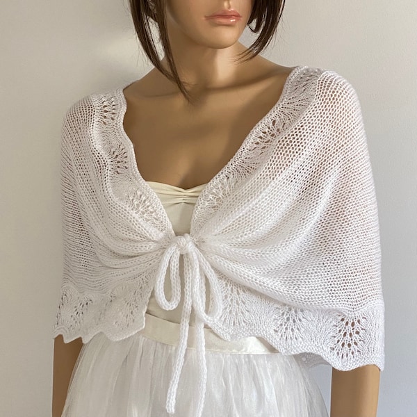 Bridal Shawl, Evening Dress Cover Up, Wedding Shawl