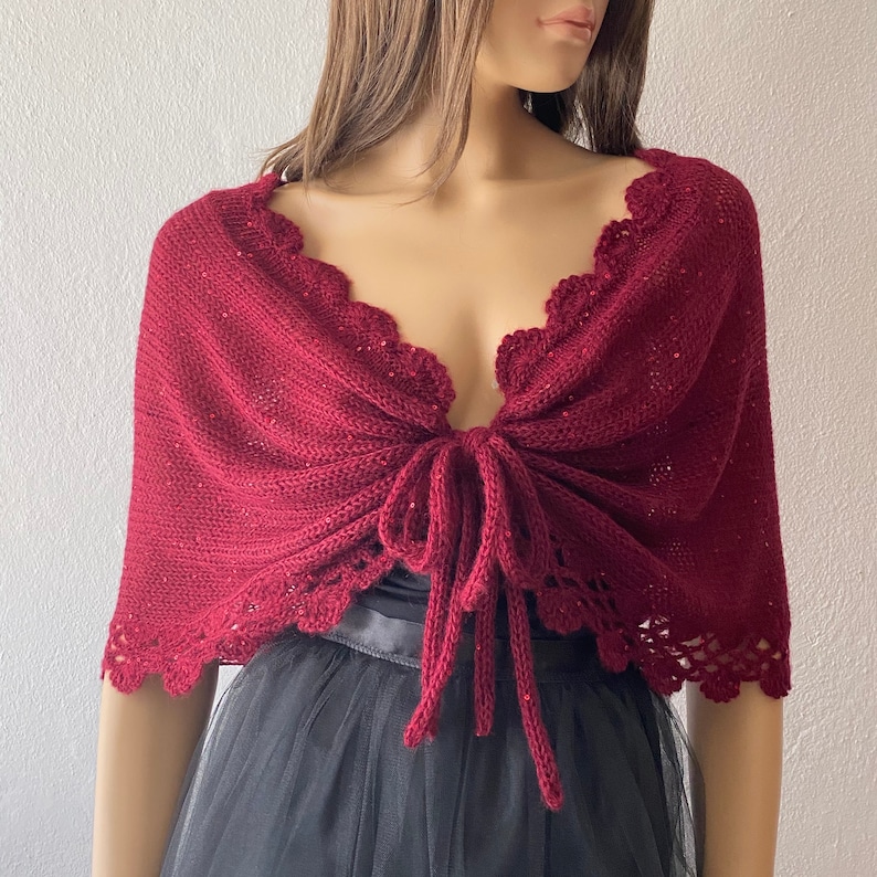 shawl sequin