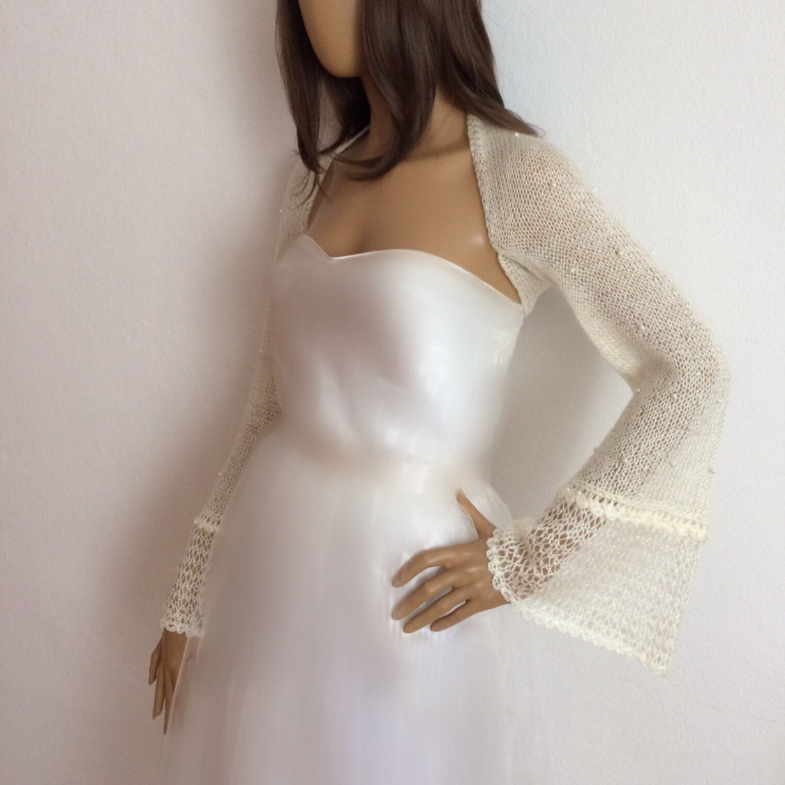 beaded bolero wedding