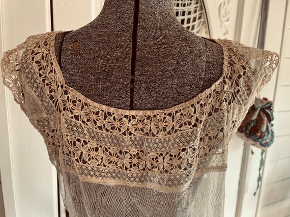 Beautiful Edwardian Victorian Lace Camisole or Co… - image 6