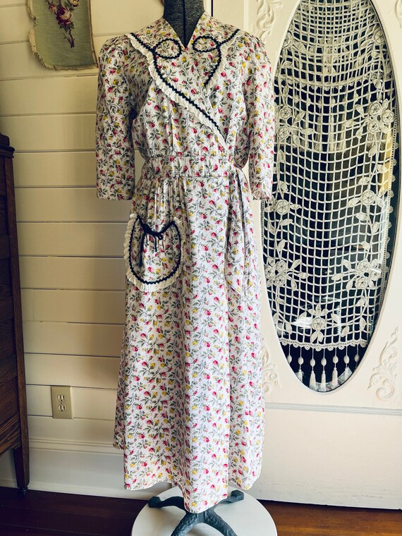 seersucker housedress