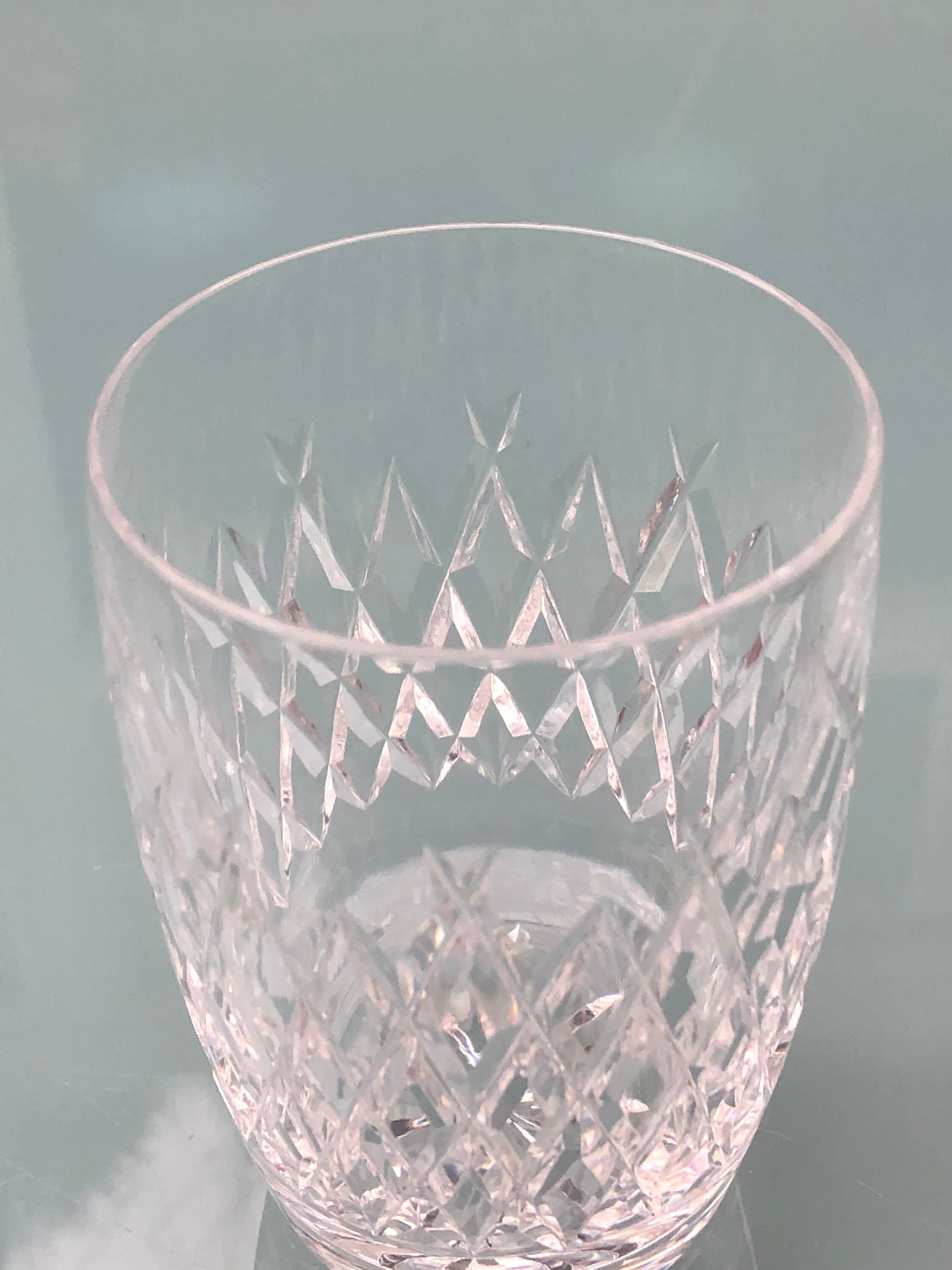 Vintage Waterford Crystal water glasses beer glasses 10 oz Etsy