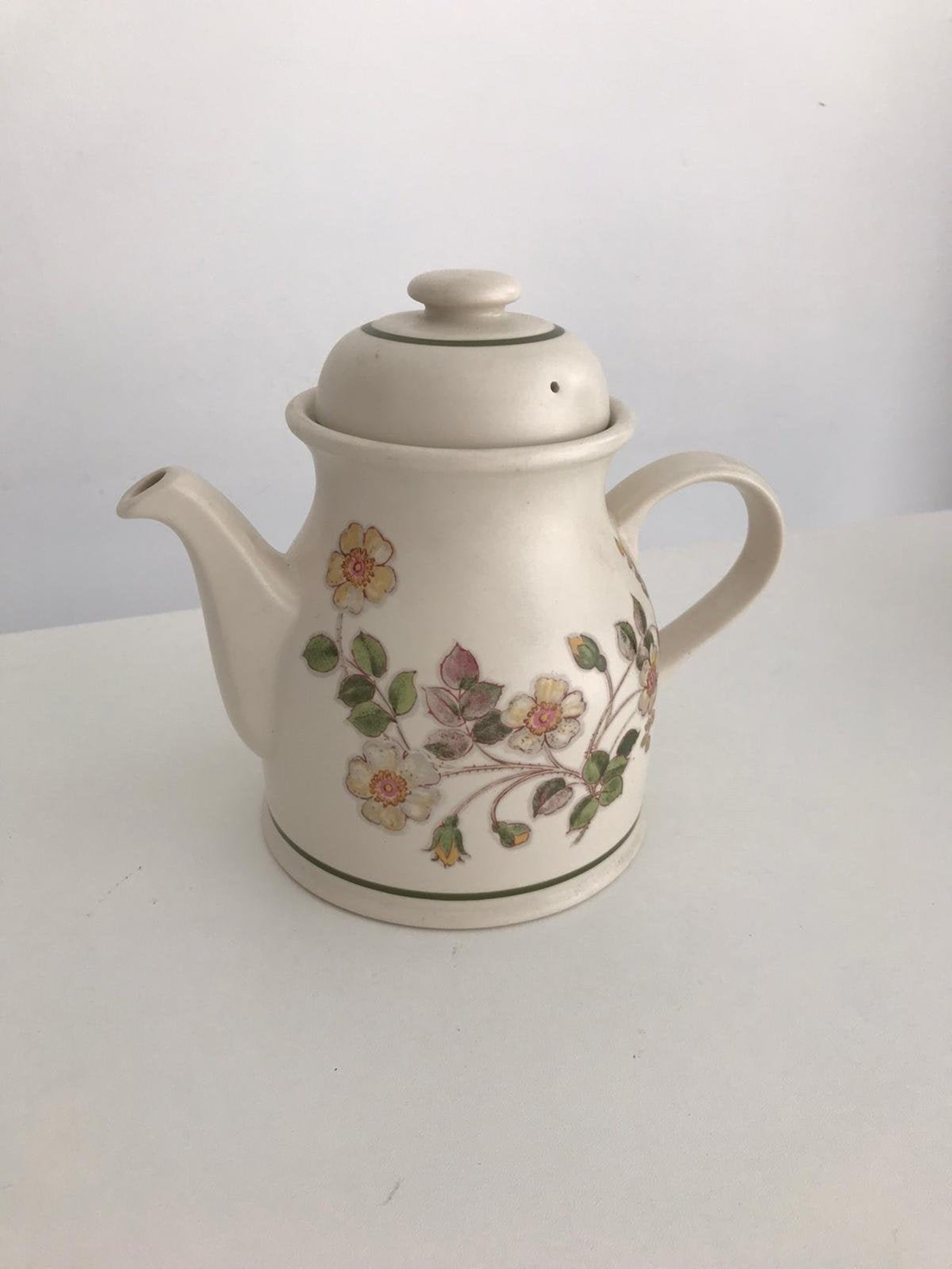 Vintage Autumn Leaves Teapot Marks and Spencer Tea Pot | Etsy
