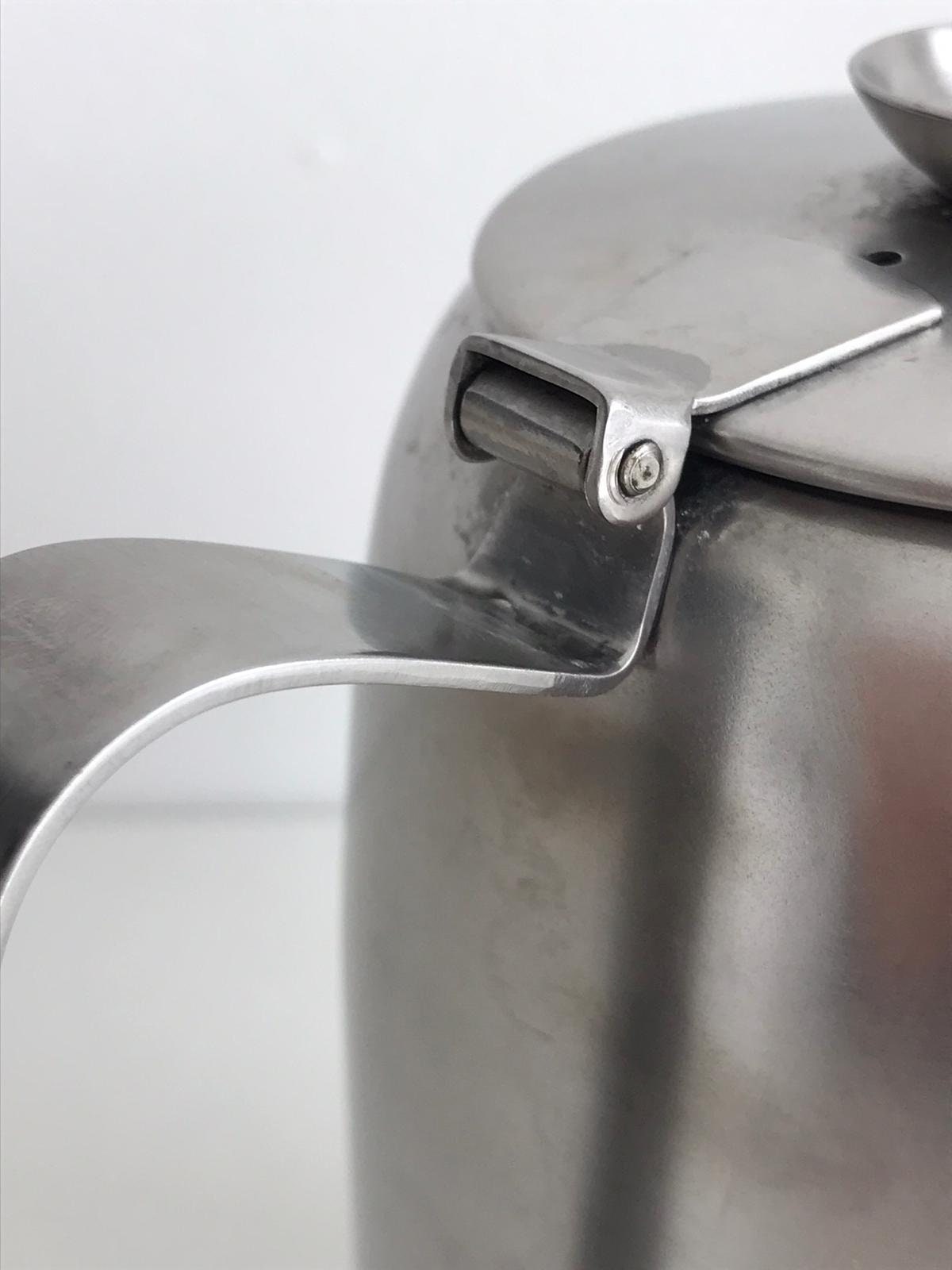 Vintage teapot Old Hall stainless steel tea pot 1 3/4 pint Etsy