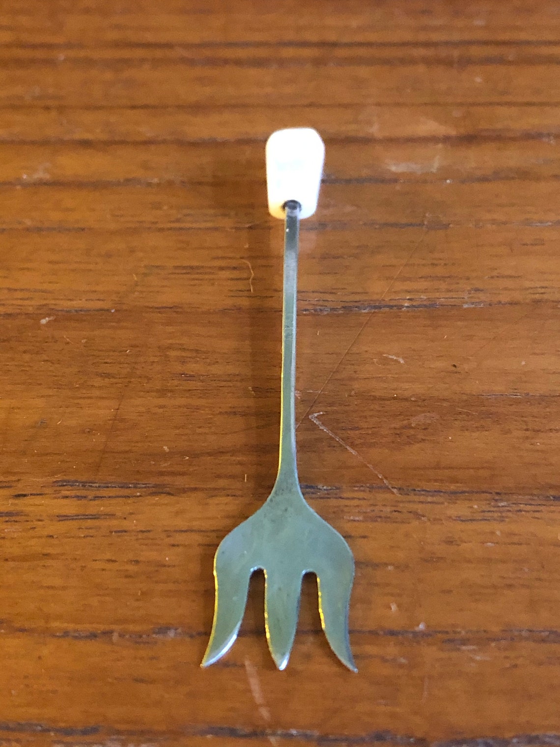 Vintage tiny fork sterling silver sushi fork Viners sterling Etsy