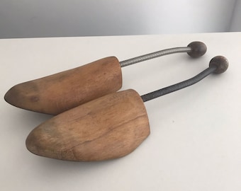 Hormas vintage para zapatos, hormas de madera para zapatos, hormas para zapatos de hombre de talla mediana, 04230300