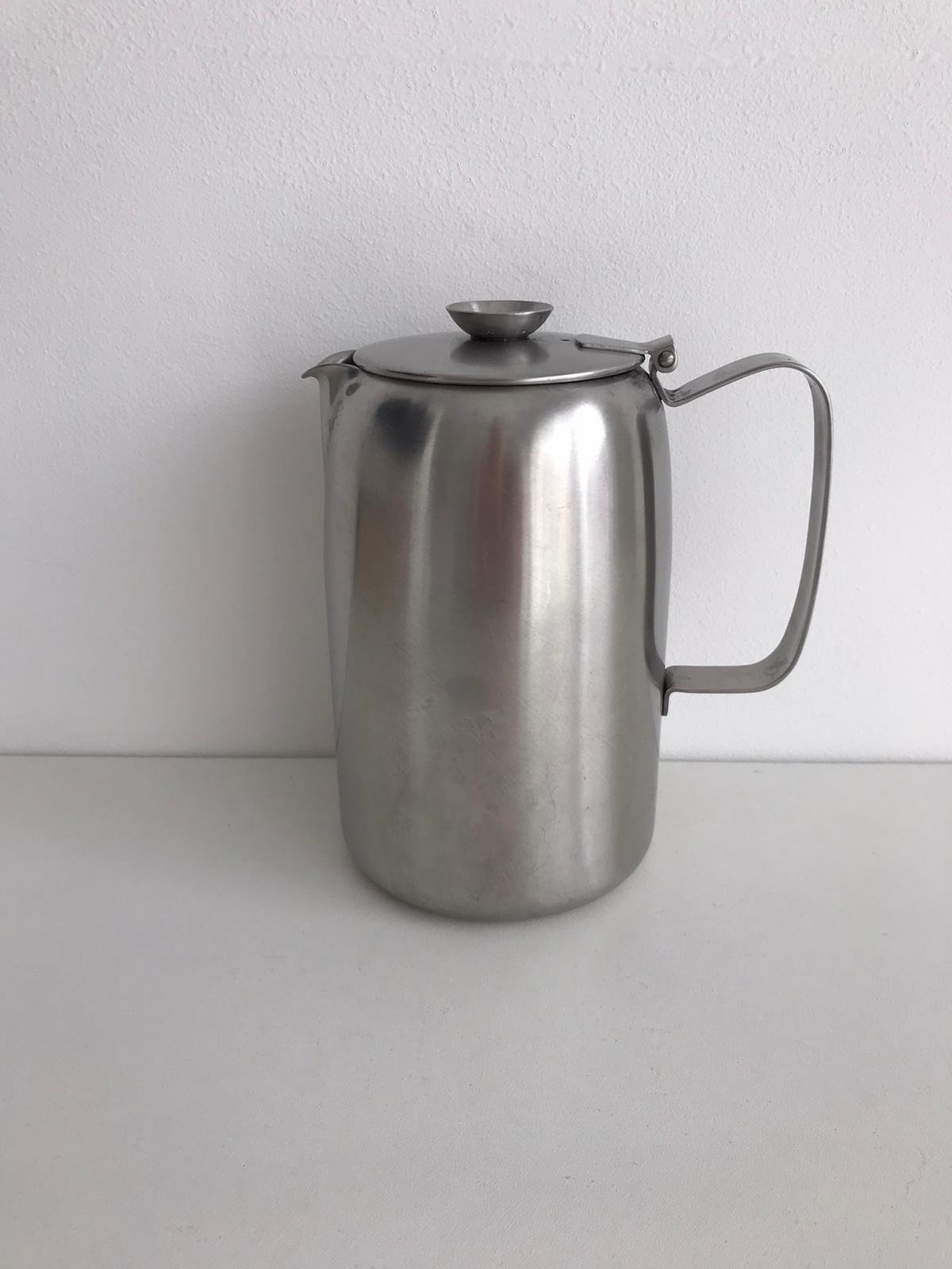 Vintage teapot Old Hall stainless steel tea pot 1 3/4 pint Etsy