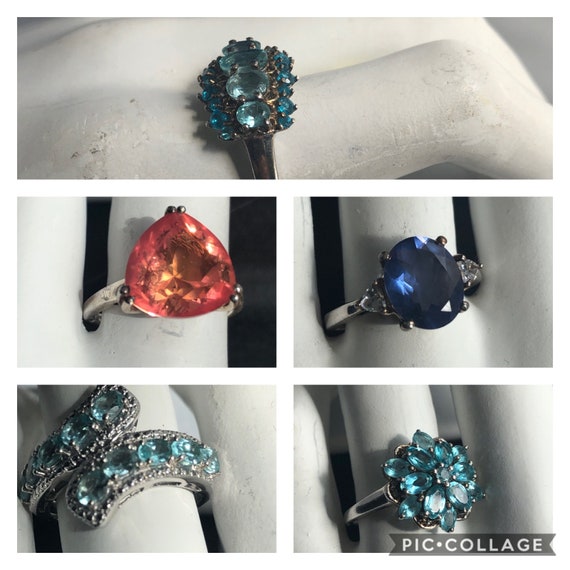 Dress rings silver sale