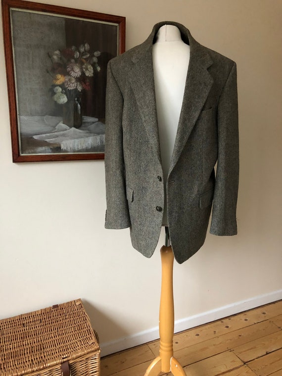 Vintage Mans Donegal Tweed Jacket 