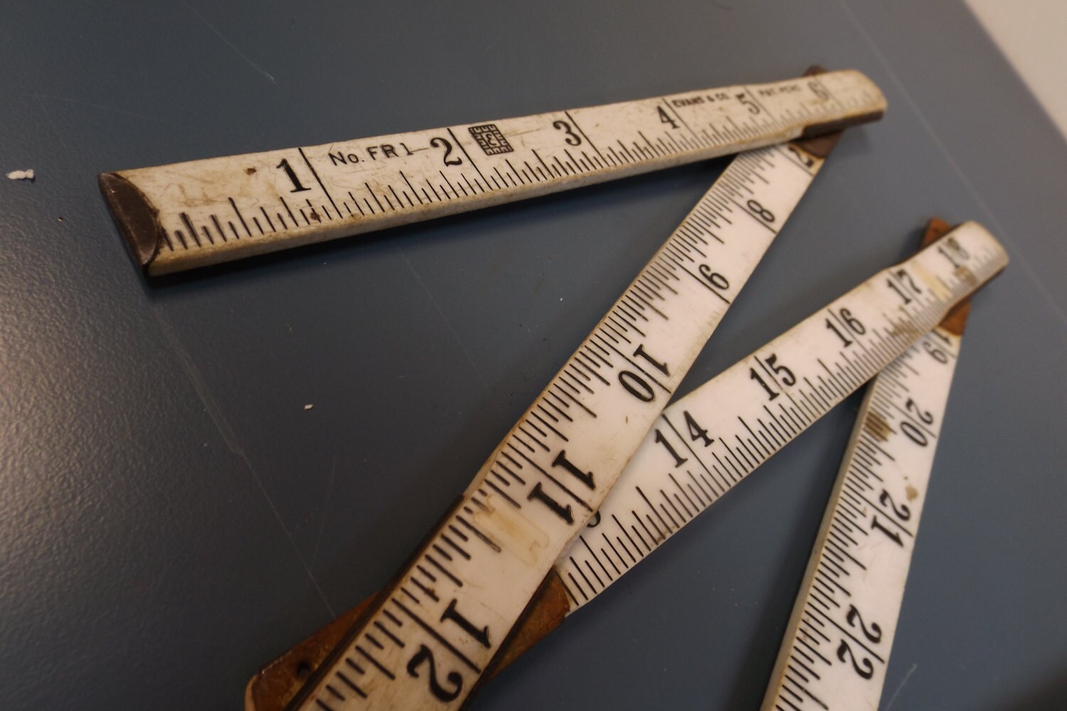 72 inch folding ruler. 6 feet made in USA ruler by Evans & co Etsy