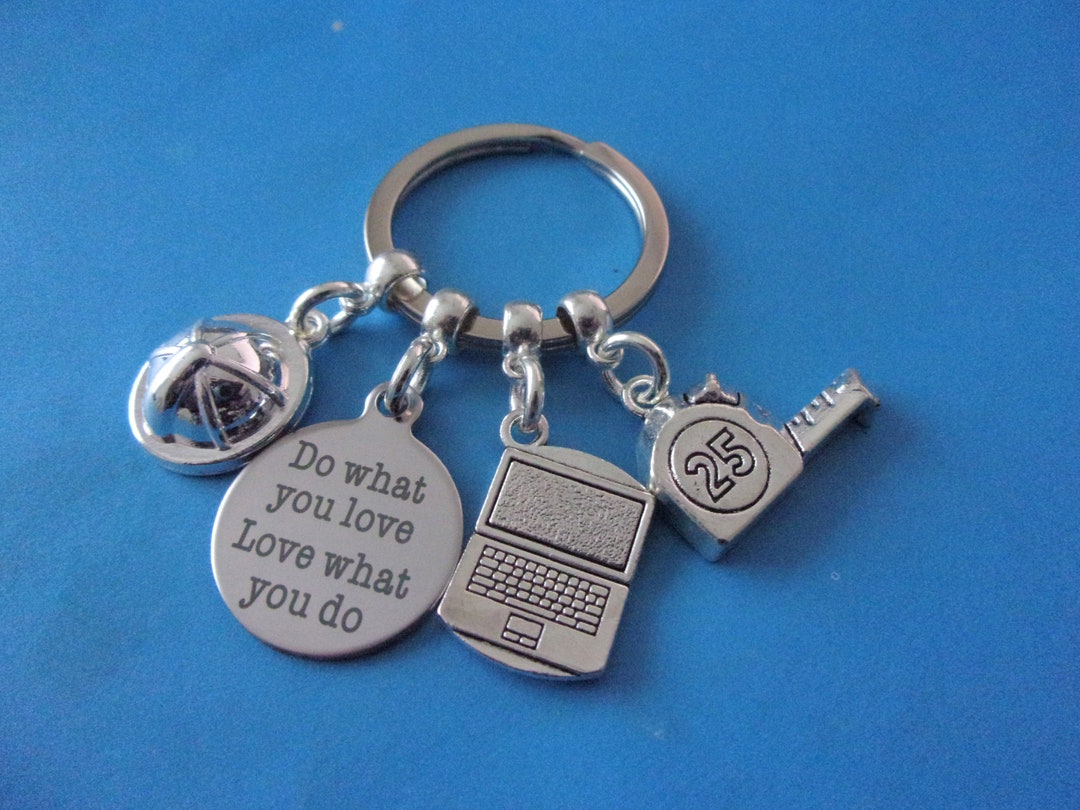 Civil Engineer Keyring Gift for a Civil Engineer Motivationa ...